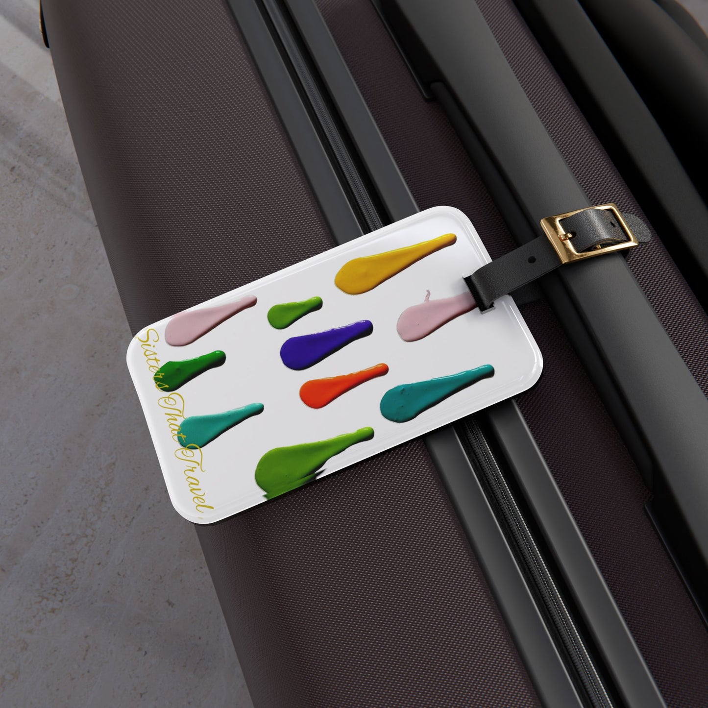 Art Voyage Sisters That Travel Luggage Tag Collection