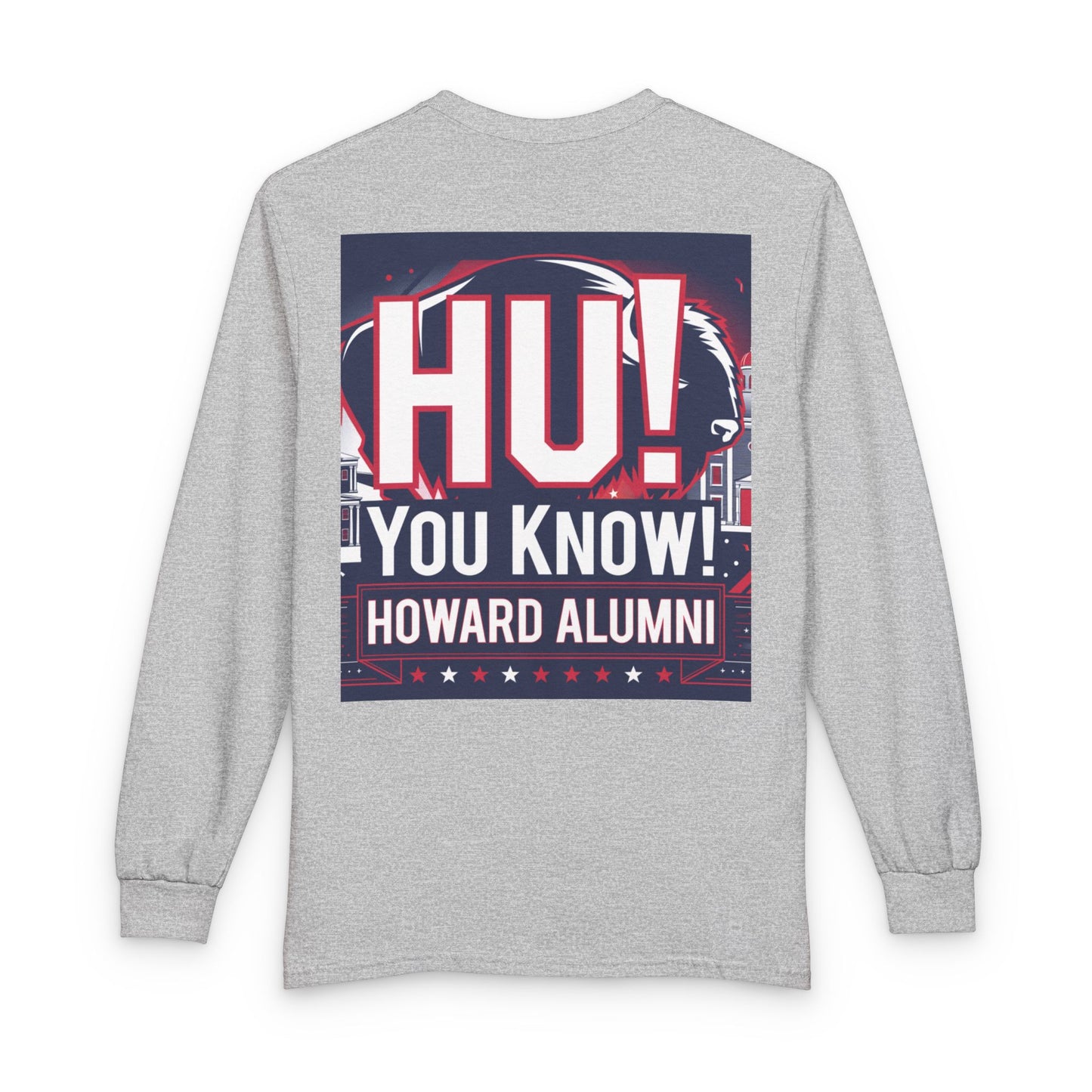 Howard University Heritage Reserve/Unisex Long Sleeve T-Shirt 2