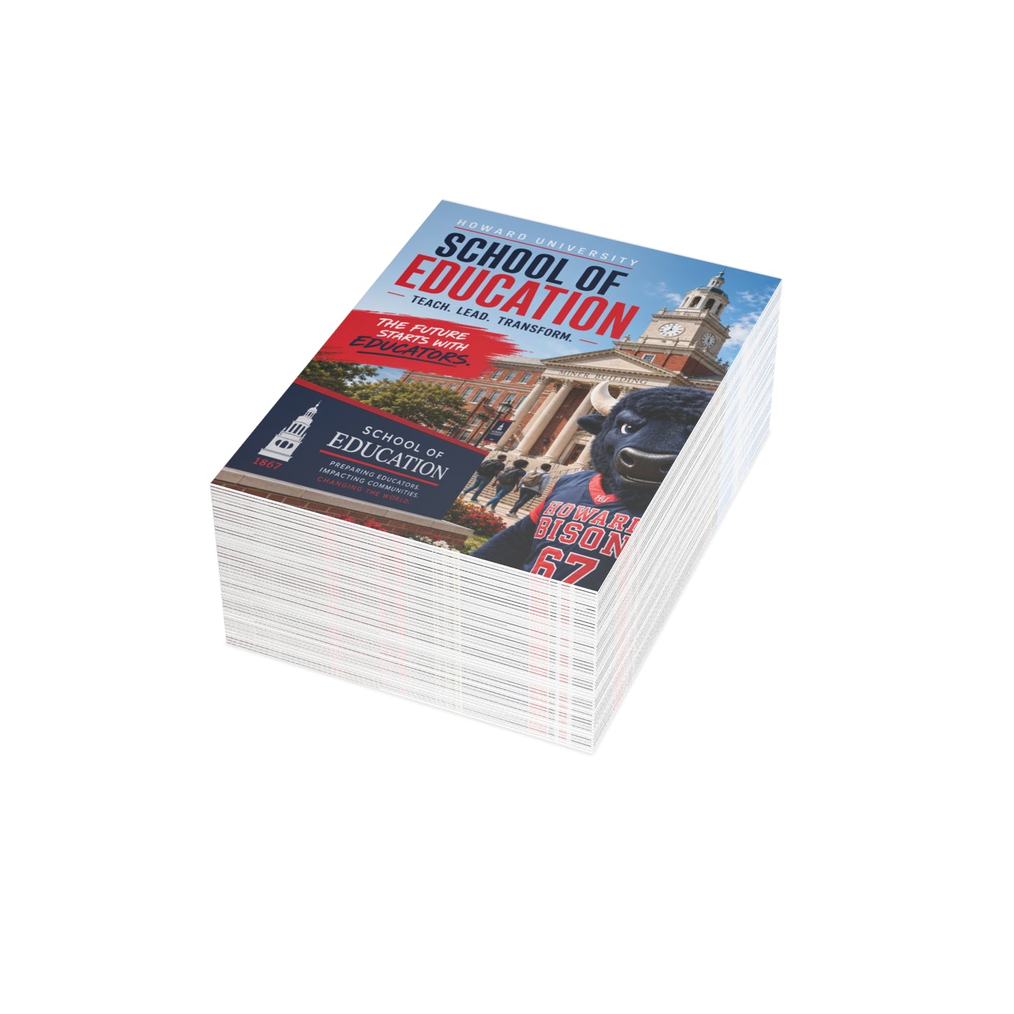 Howard University School of Education Postcard Set 1 (envelopes included)