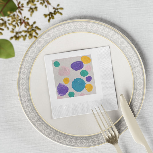 ChromaBlend™ Artistry Abstract Art Napkins”