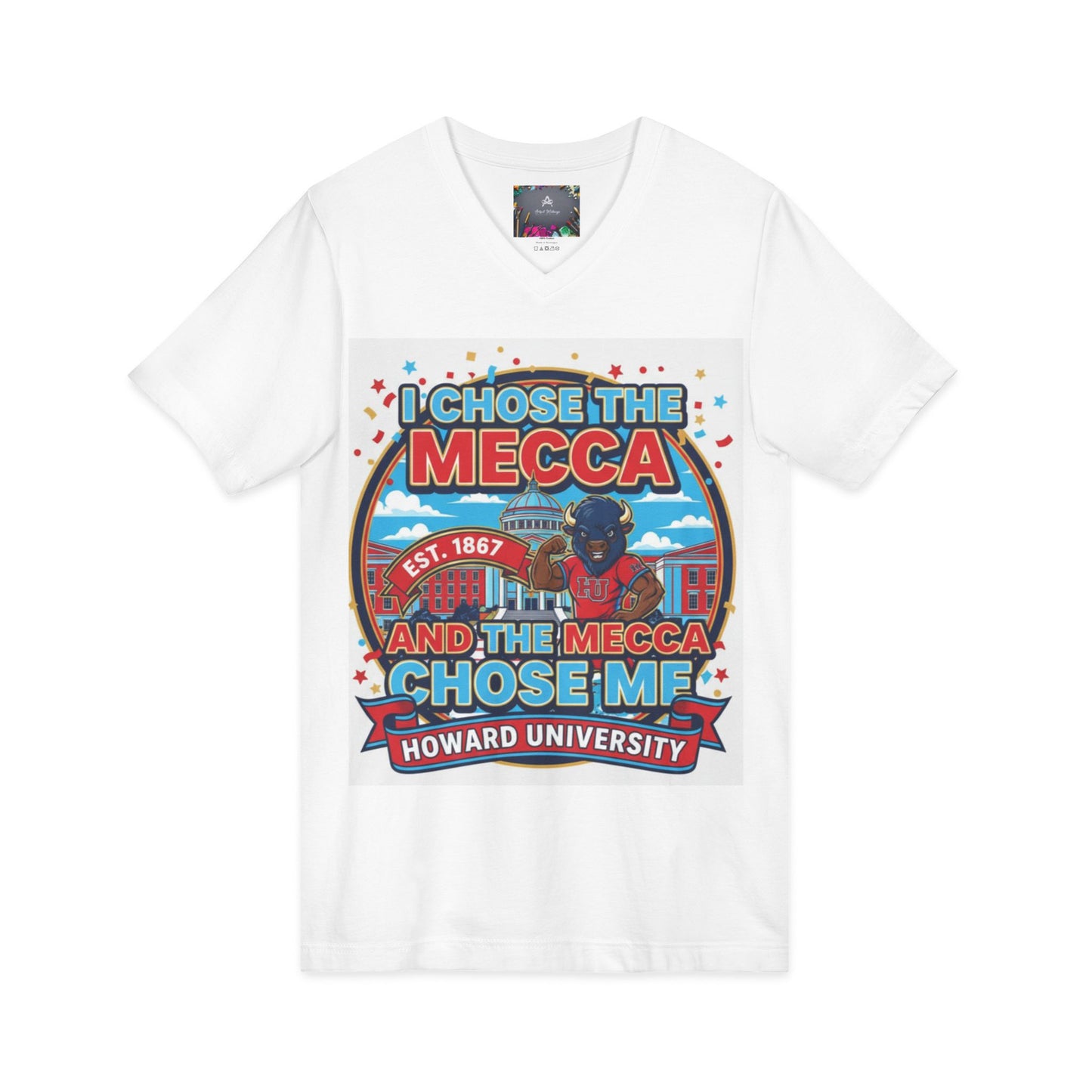 I Chose the Mecca and the Mecca Chose Me Unisex T-Shirt/A bold Howard-inspired statement tee for those who proudly embrace the Mecca.