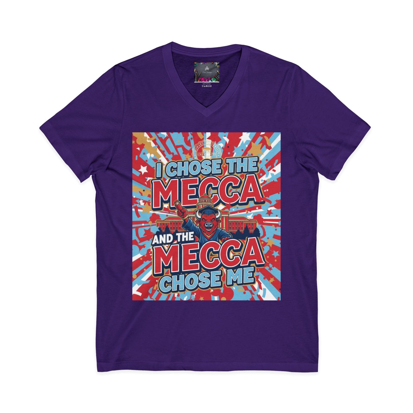 I Chose the Mecca and the Mecca Chose Me Unisex T-Shirt 4/A bold Howard-inspired statement tee for those who proudly embrace the Mecca.