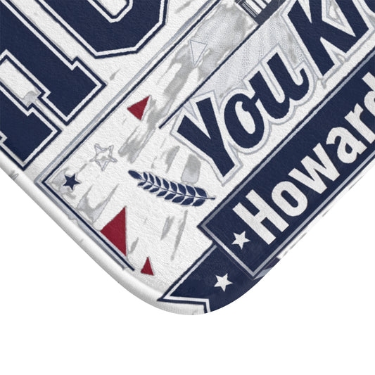 Howard University Legacy Bath Mat – Bison Pride Dorm Collection 6