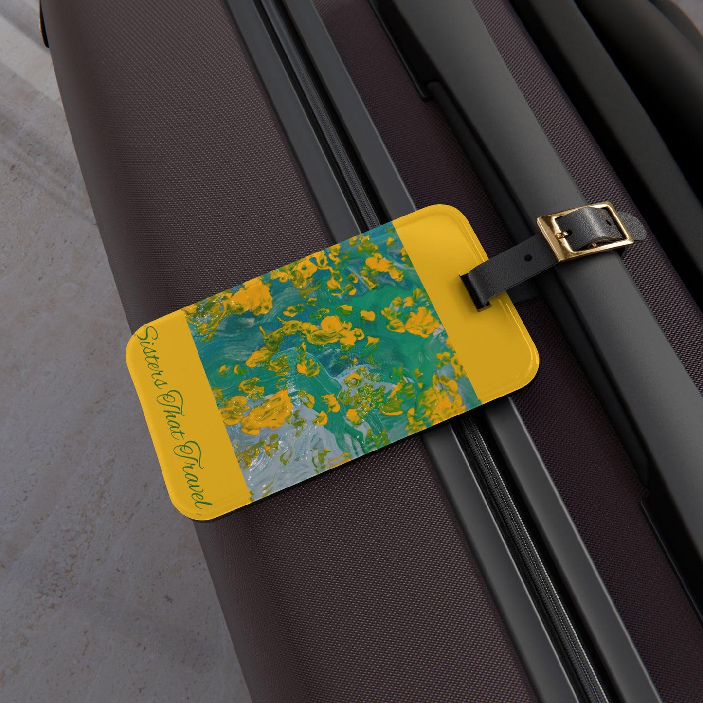 Art Voyage Sisters That Travel Luggage Tag Collection