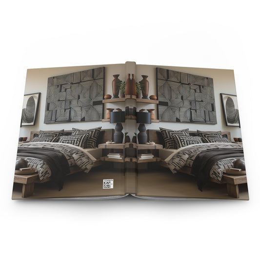 Essence of African Mud Cloth Hardcover Journal