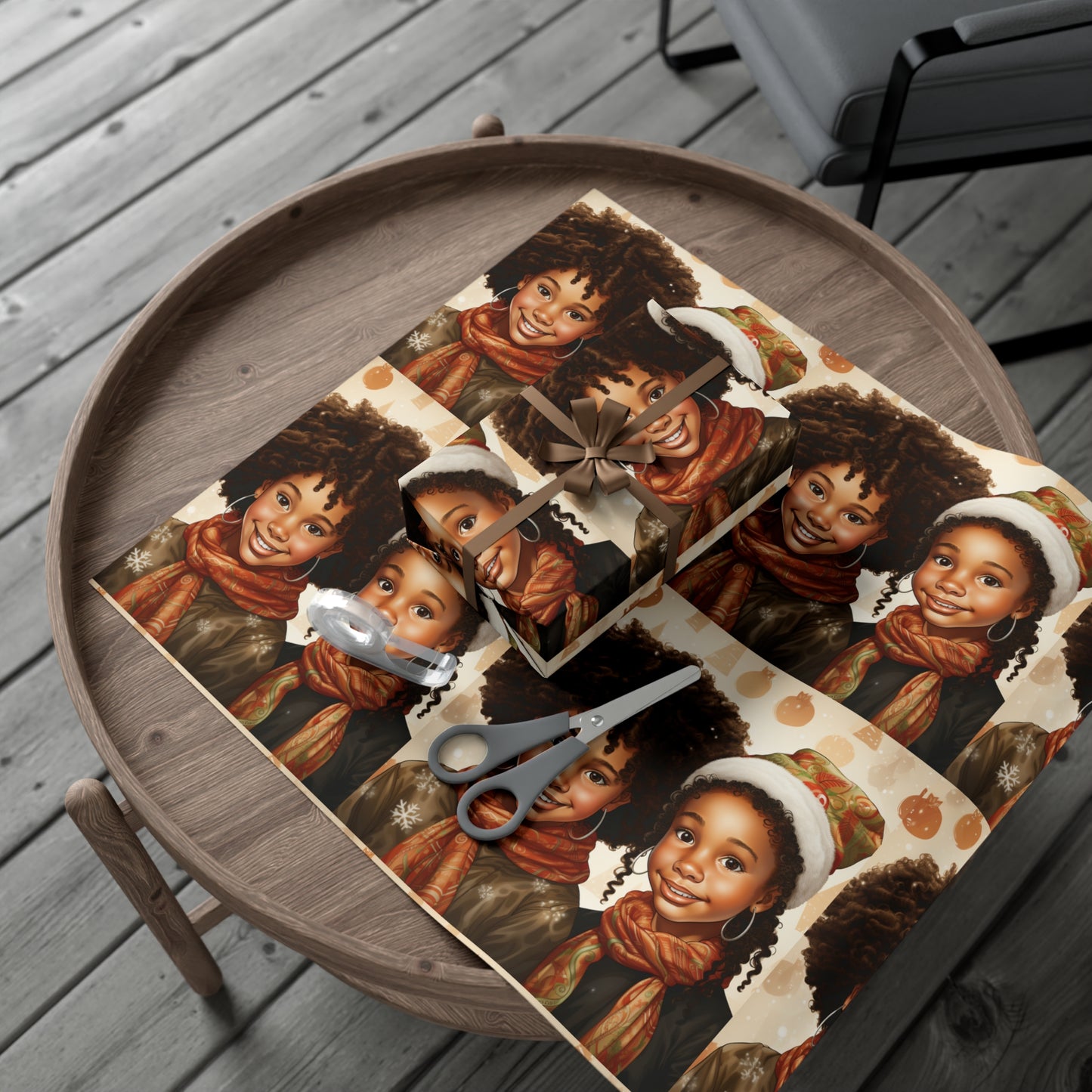 Harmony Holidays Wrapping Paper Sheet