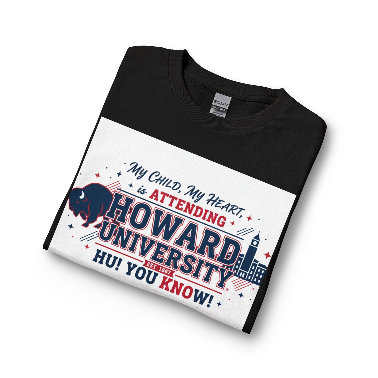 Howard University Pride Family Statement/Unisex Long Sleeve T-Shirt 3