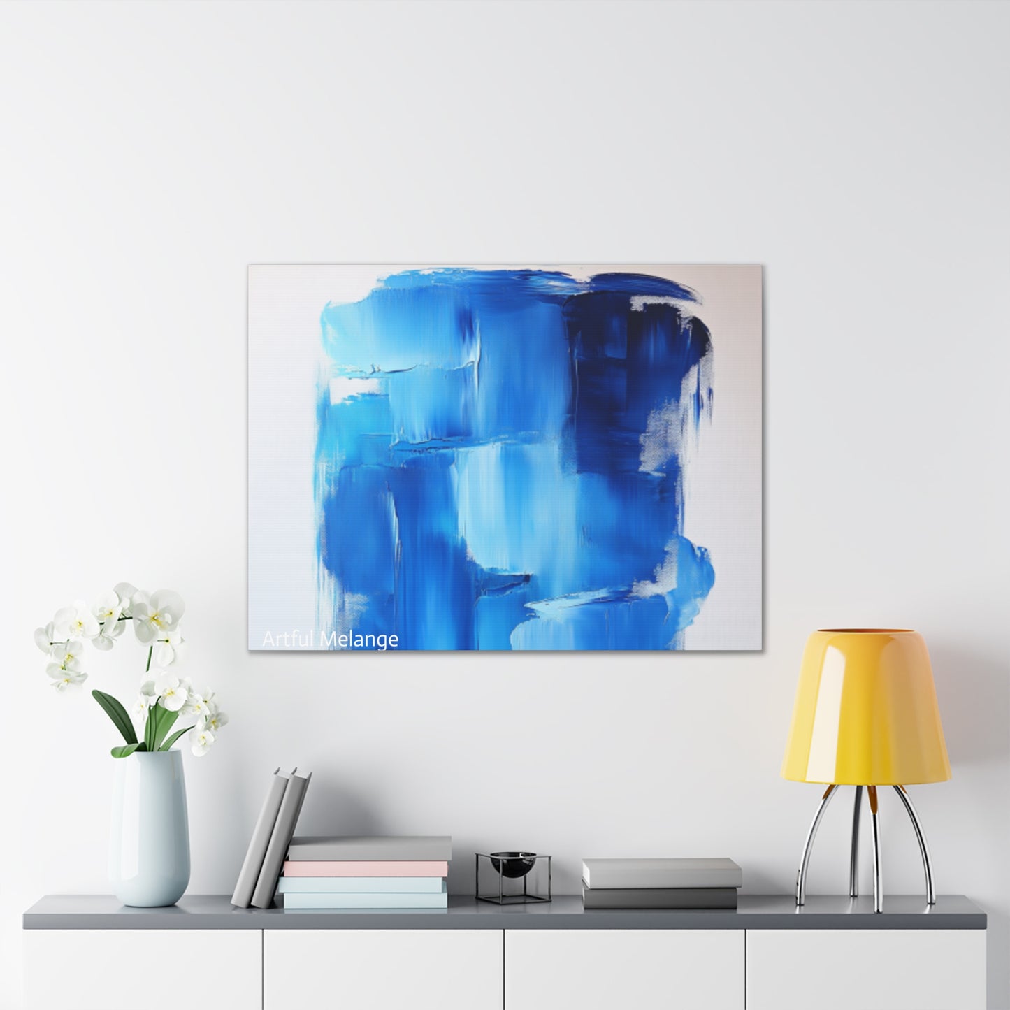 Acrylic Abstract Canvas Print - Richly Textured Artistry