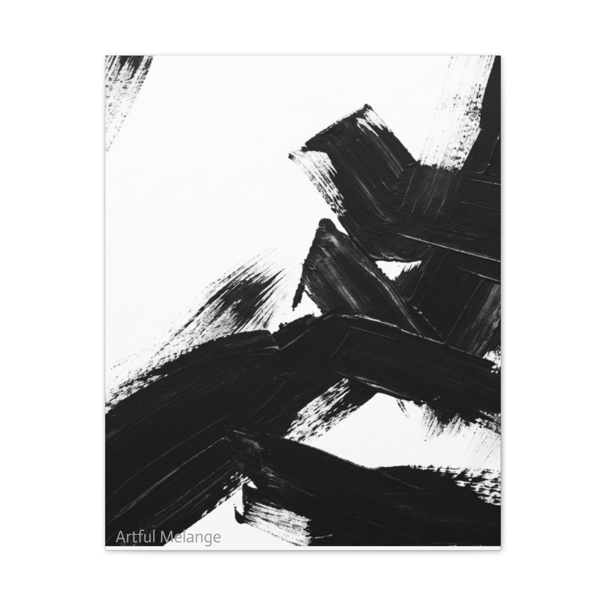 Acrylic Abstract Canvas Print - Richly Textured Artistry