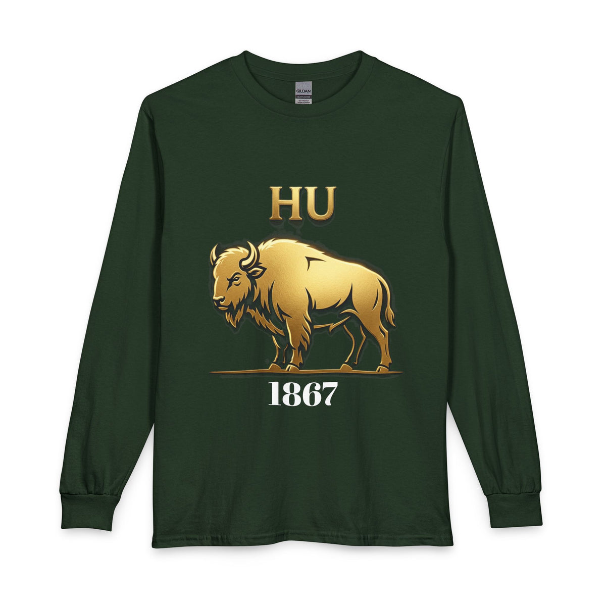 Howard University Heritage Reserve/Unisex Long Sleeve T-Shirt 7