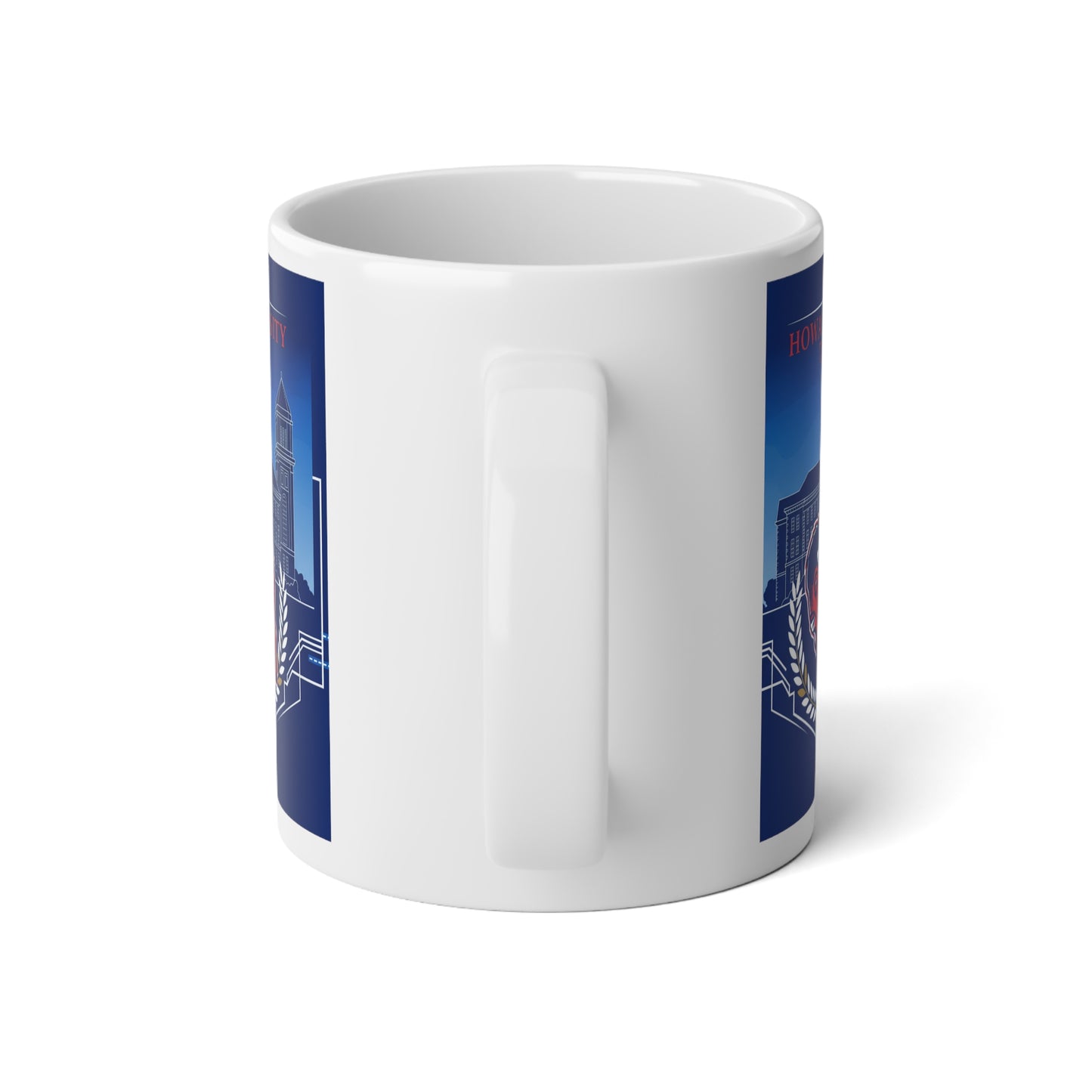 Howard Bison Heritage Mug – The Mecca Jumbo Mug 2, 20oz