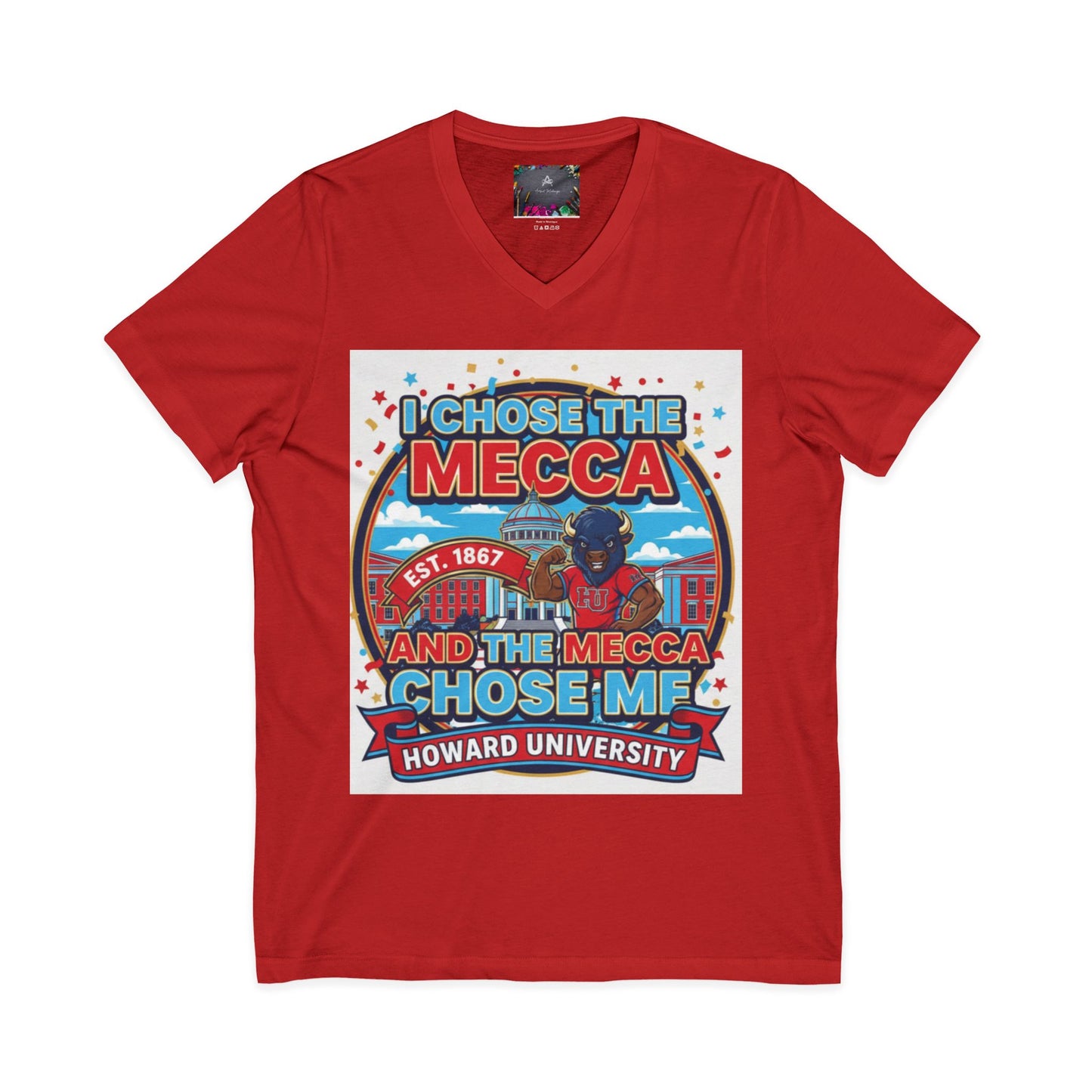 I Chose the Mecca and the Mecca Chose Me Unisex T-Shirt/A bold Howard-inspired statement tee for those who proudly embrace the Mecca.
