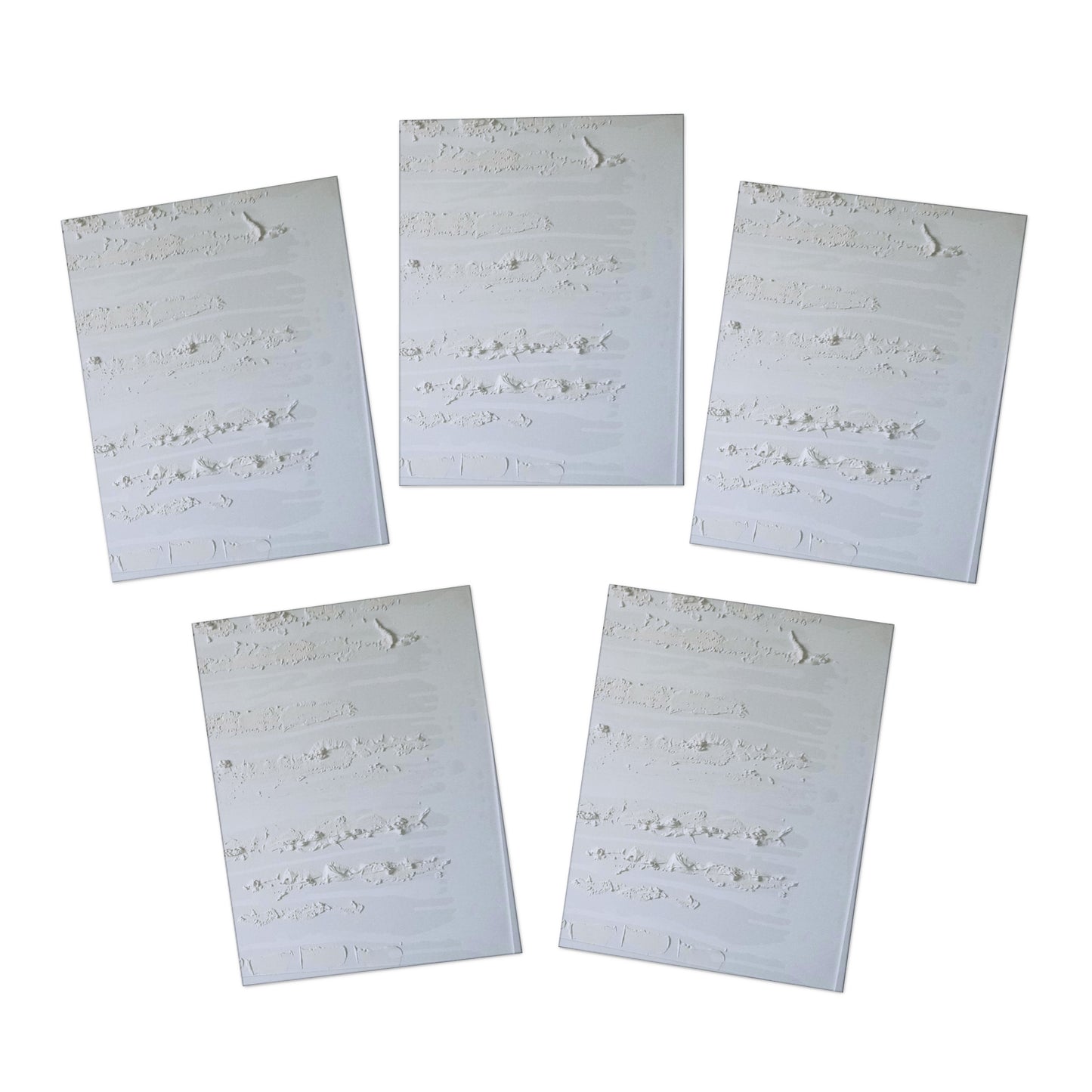 Elegance in Ink:  Abstract Art Note Card Set(5-Pack)