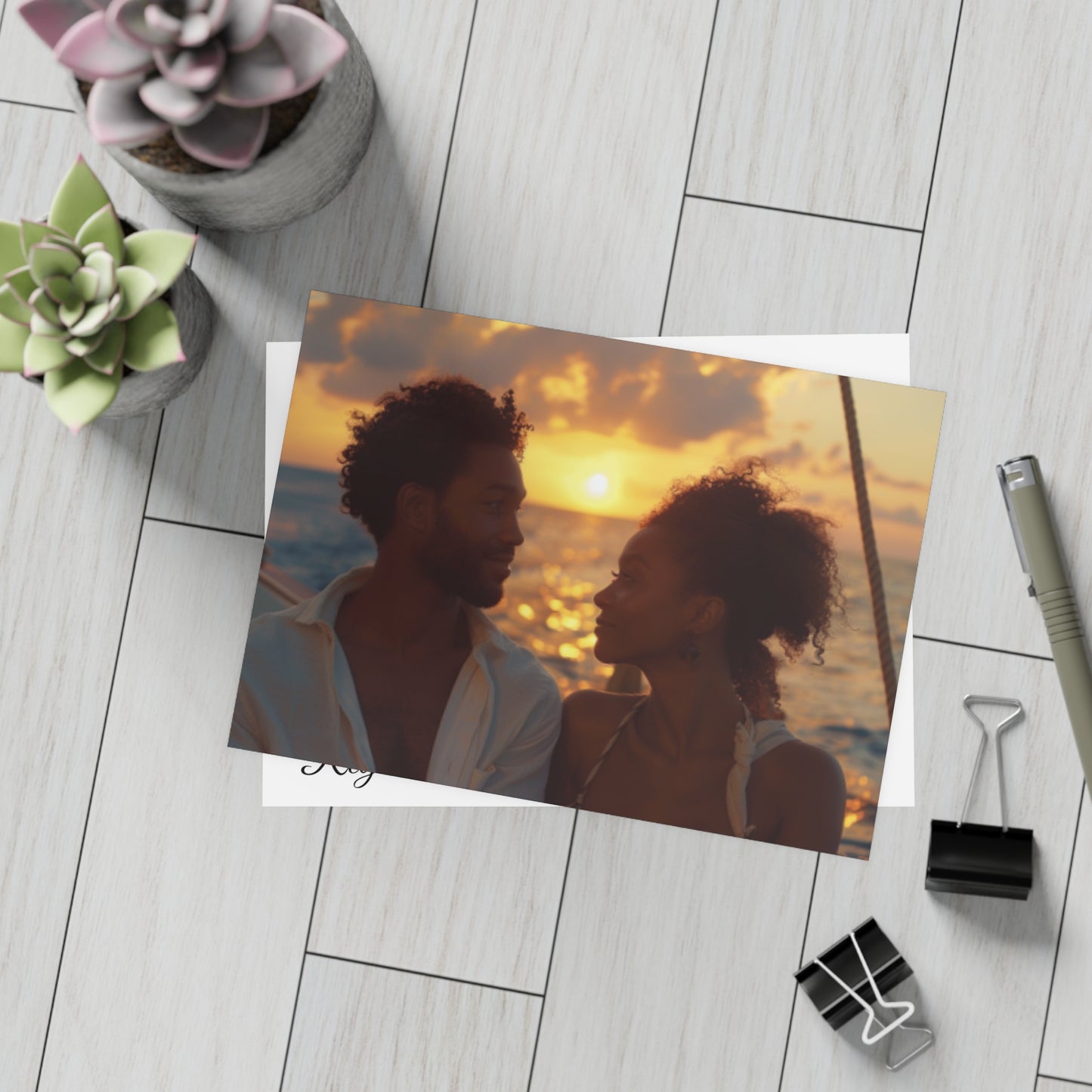 Sail & Celebrate: A Day of Elegance Yacht/Boat Party Invitation Bundles (envelopes included)