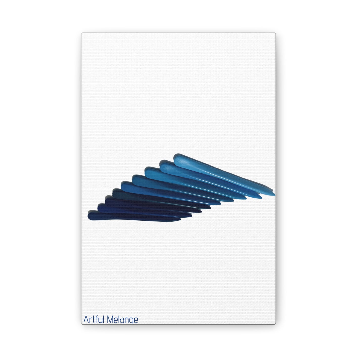 Spectrum Stacks: A Colorful Daydream in Posters and Canvas Prints/Vote Blue wave