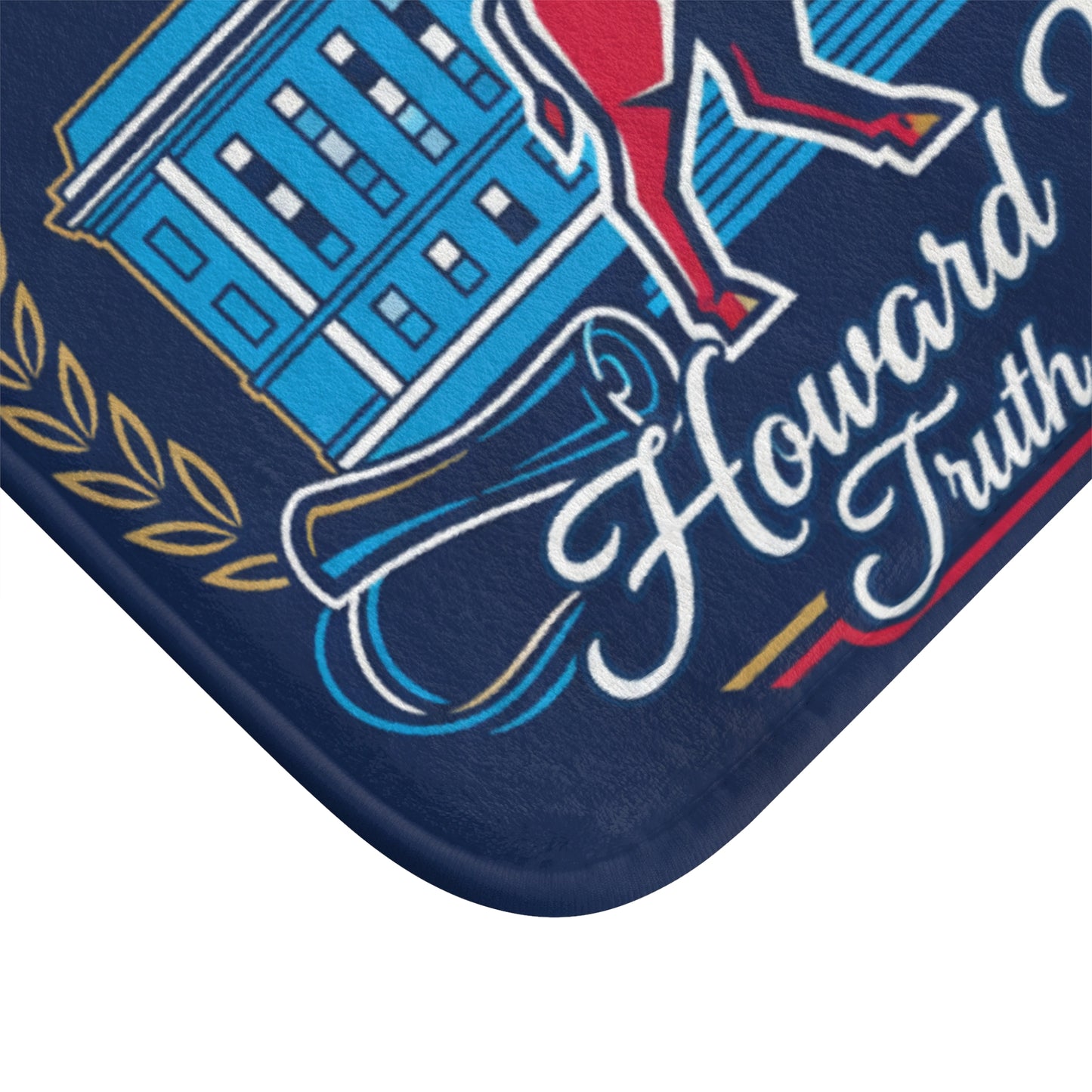 Howard University Legacy Bath Mat – Bison Pride Dorm Collection 4