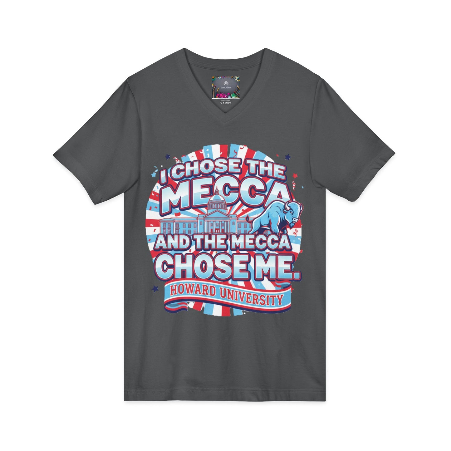 I Chose the Mecca and the Mecca Chose Me Unisex T-Shirt/A bold Howard-inspired statement tee for those who proudly embrace the Mecca.