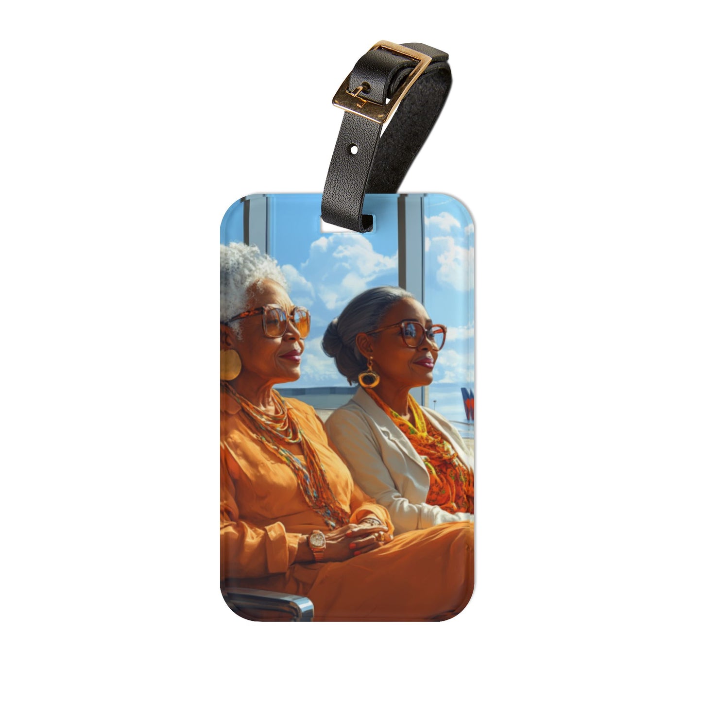 Art Voyage Sisters That Travel Luggage Tag Collection