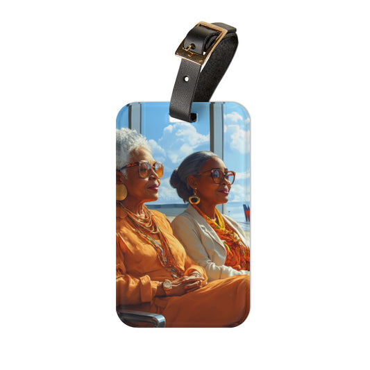 Art Voyage Sisters That Travel Luggage Tag Collection