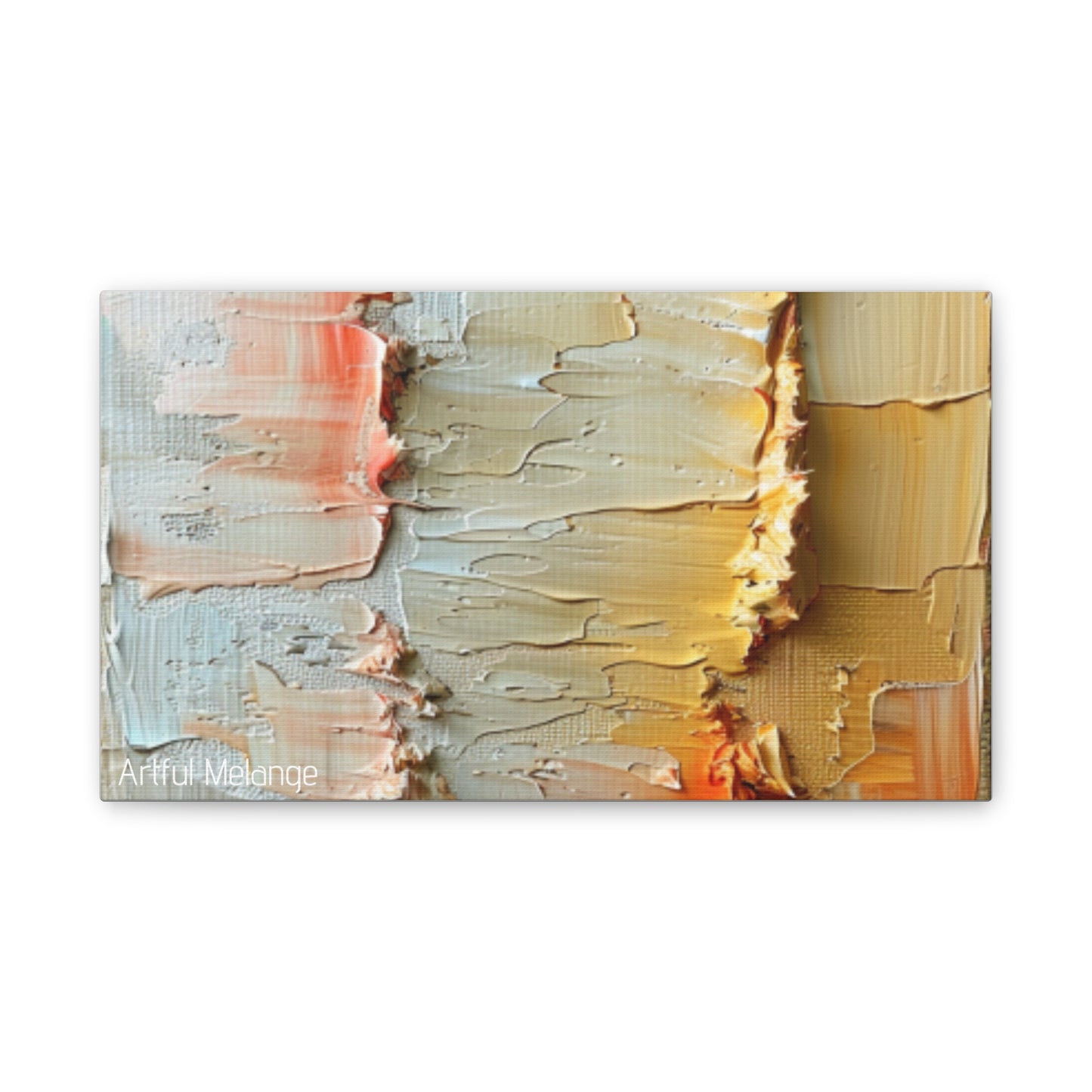 Primary Elegance: A Symphony of Sophistication Canvas Print