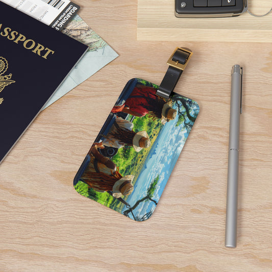 Art Voyage Sisters That Travel Luggage Tag Collection