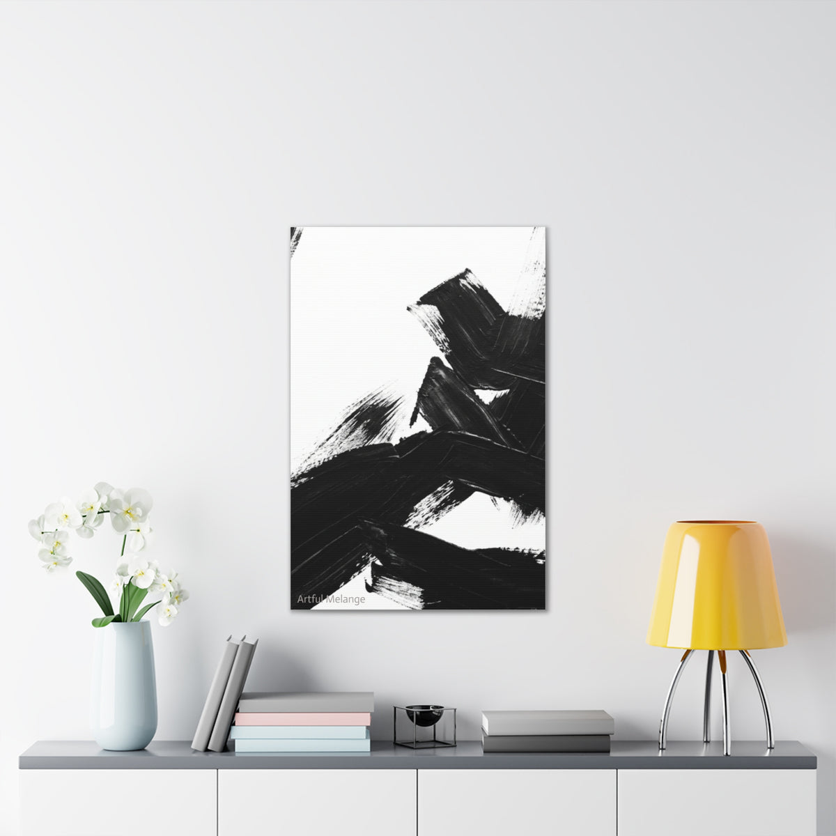 Acrylic Abstract Canvas Print - Richly Textured Artistry