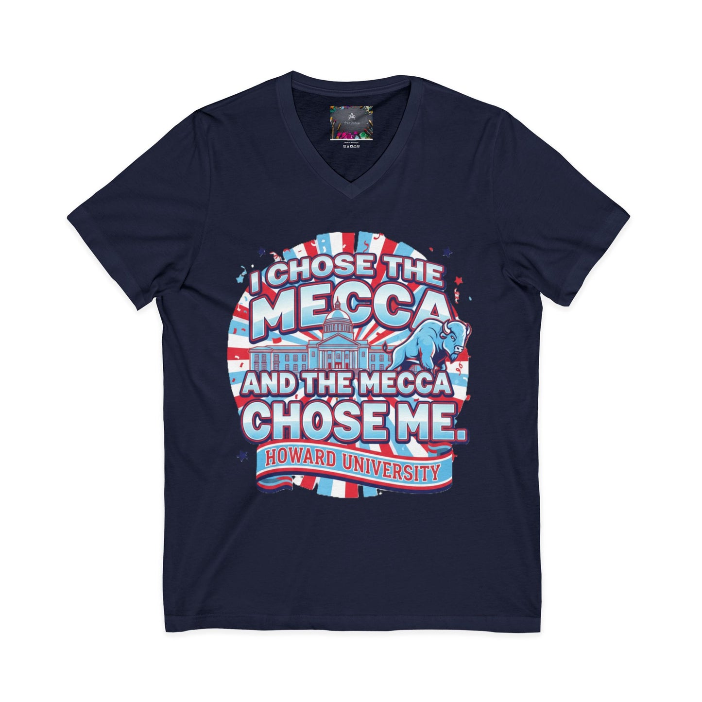 I Chose the Mecca and the Mecca Chose Me Unisex T-Shirt/A bold Howard-inspired statement tee for those who proudly embrace the Mecca.