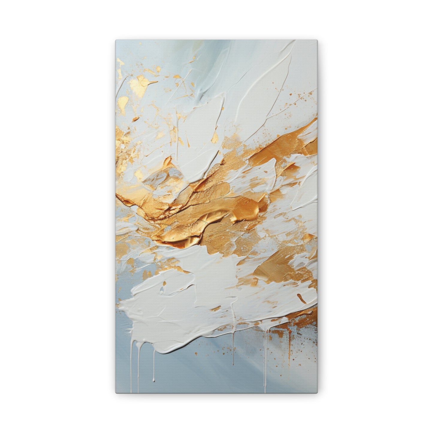 Acrylic Abstract Canvas Print - Richly Textured Artistry