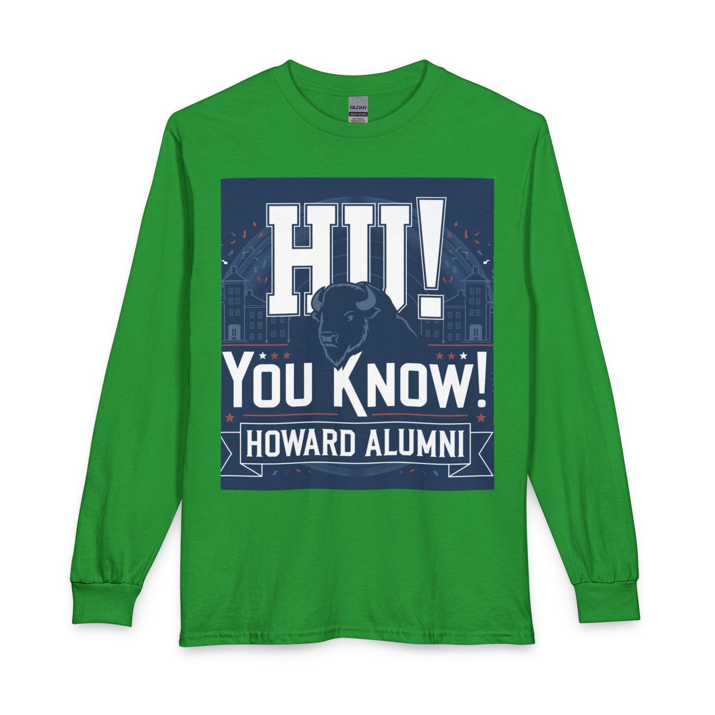 Howard University Heritage Reserve/Unisex Long Sleeve T-Shirt 6