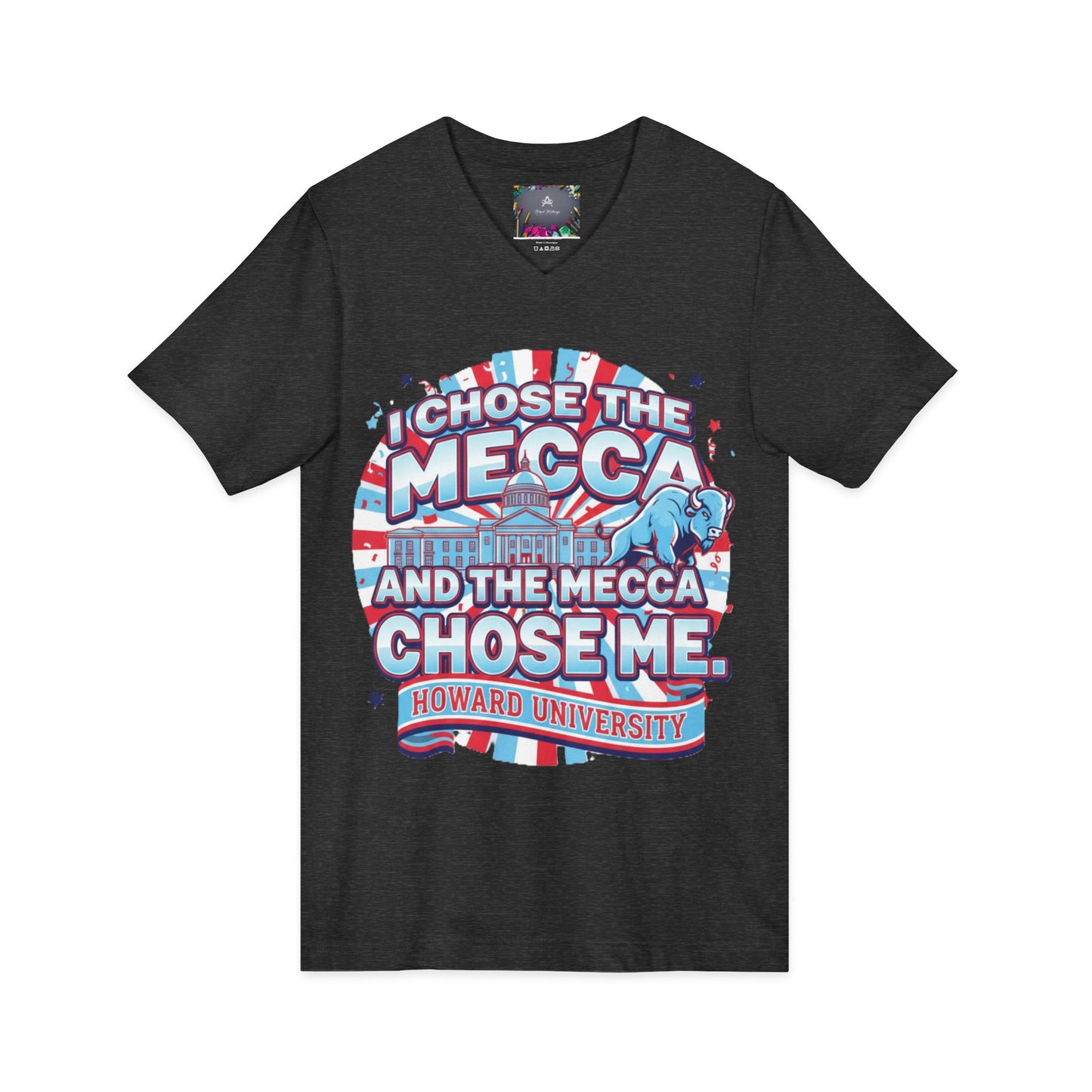 I Chose the Mecca and the Mecca Chose Me Unisex T-Shirt/A bold Howard-inspired statement tee for those who proudly embrace the Mecca.