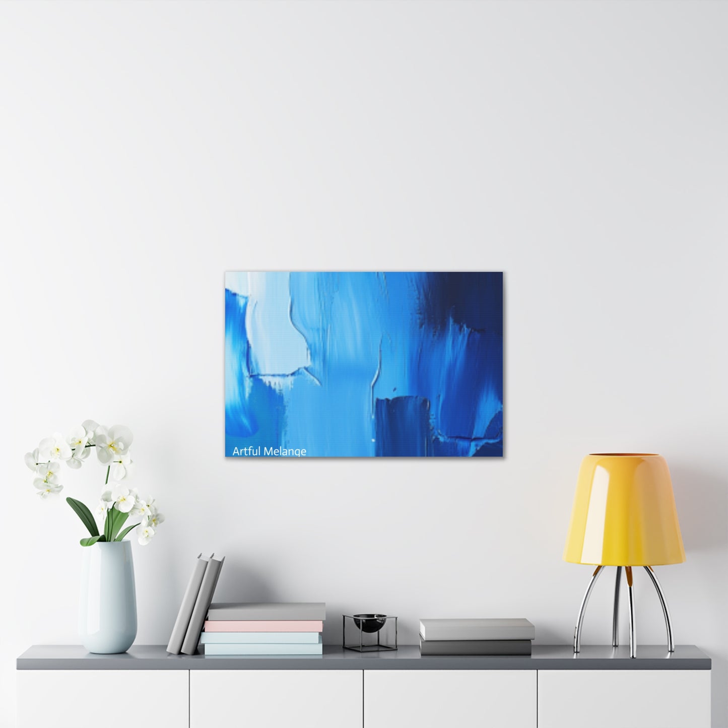 Acrylic Abstract Canvas Print - Richly Textured Artistry