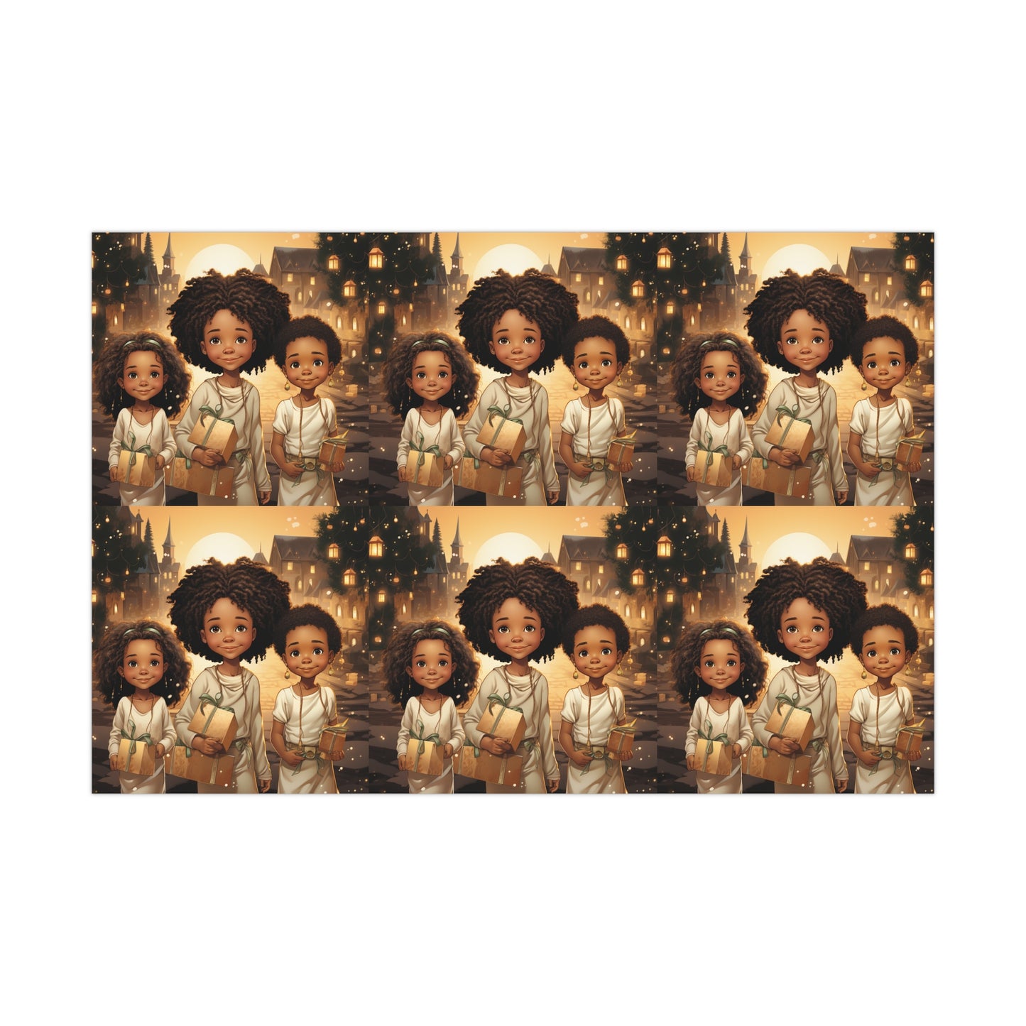 Harmony Holidays Wrapping Paper Sheet