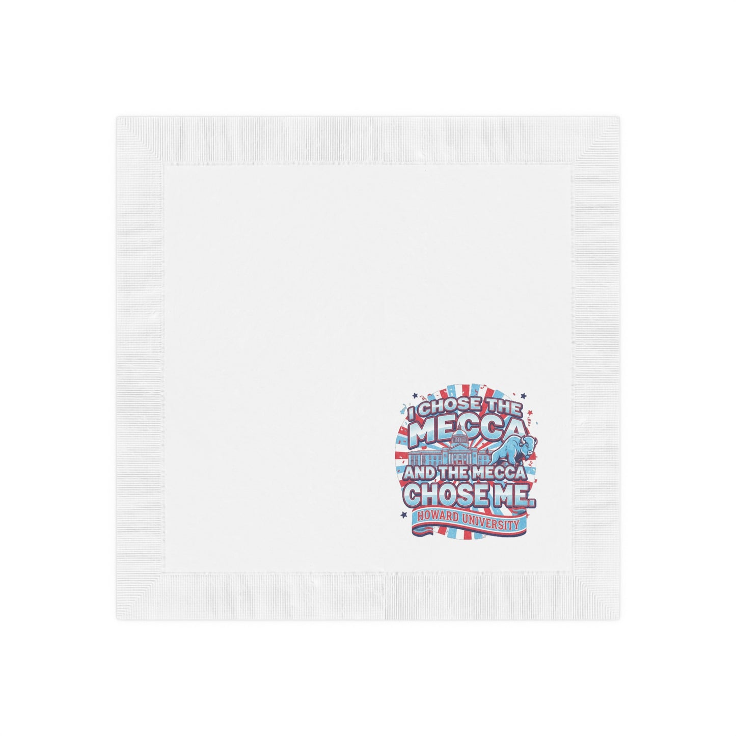 Howard University Bison Pride Napkins 2