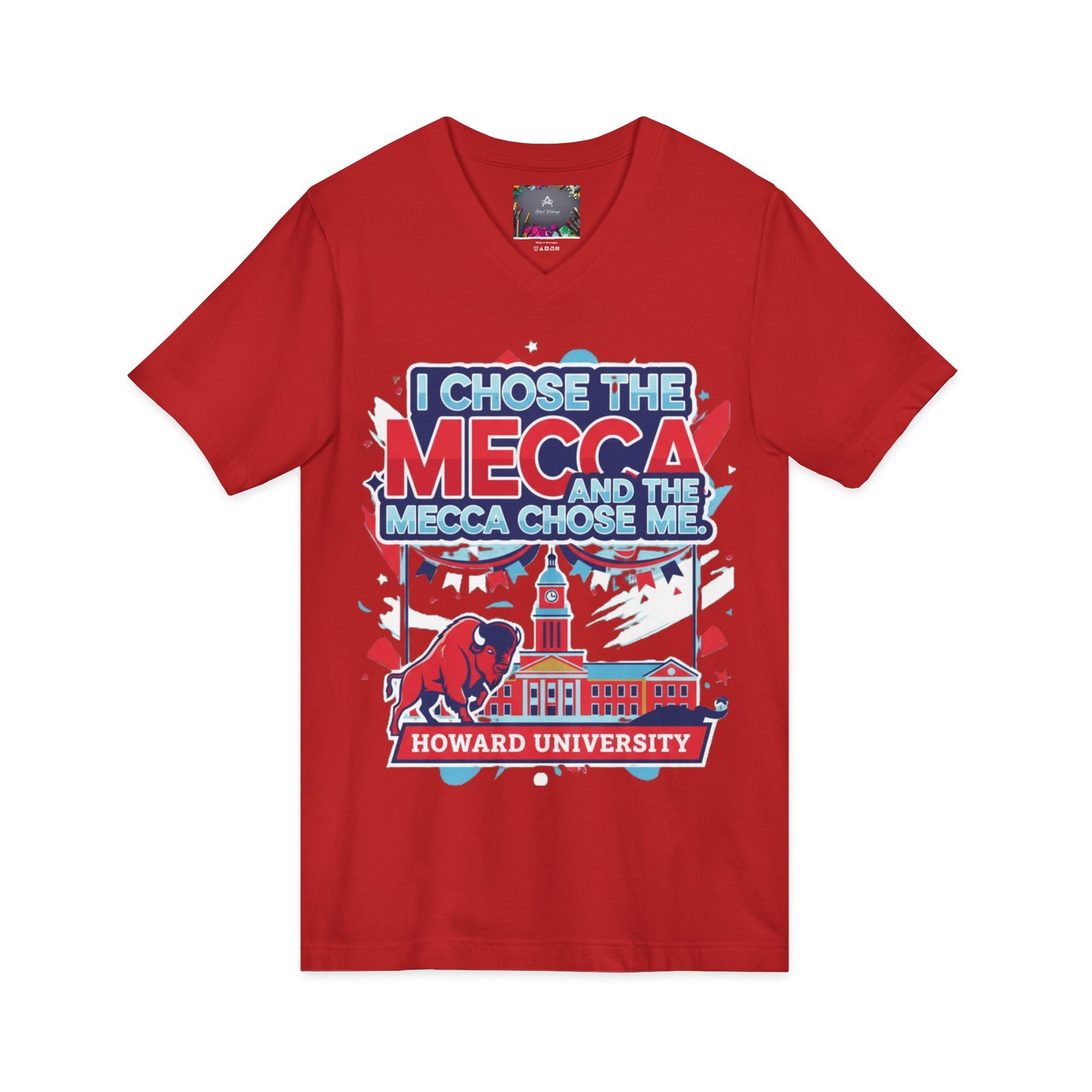 I Chose the Mecca and the Mecca Chose Me Unisex T-Shirt/A bold Howard-inspired statement tee for those who proudly embrace the Mecca.