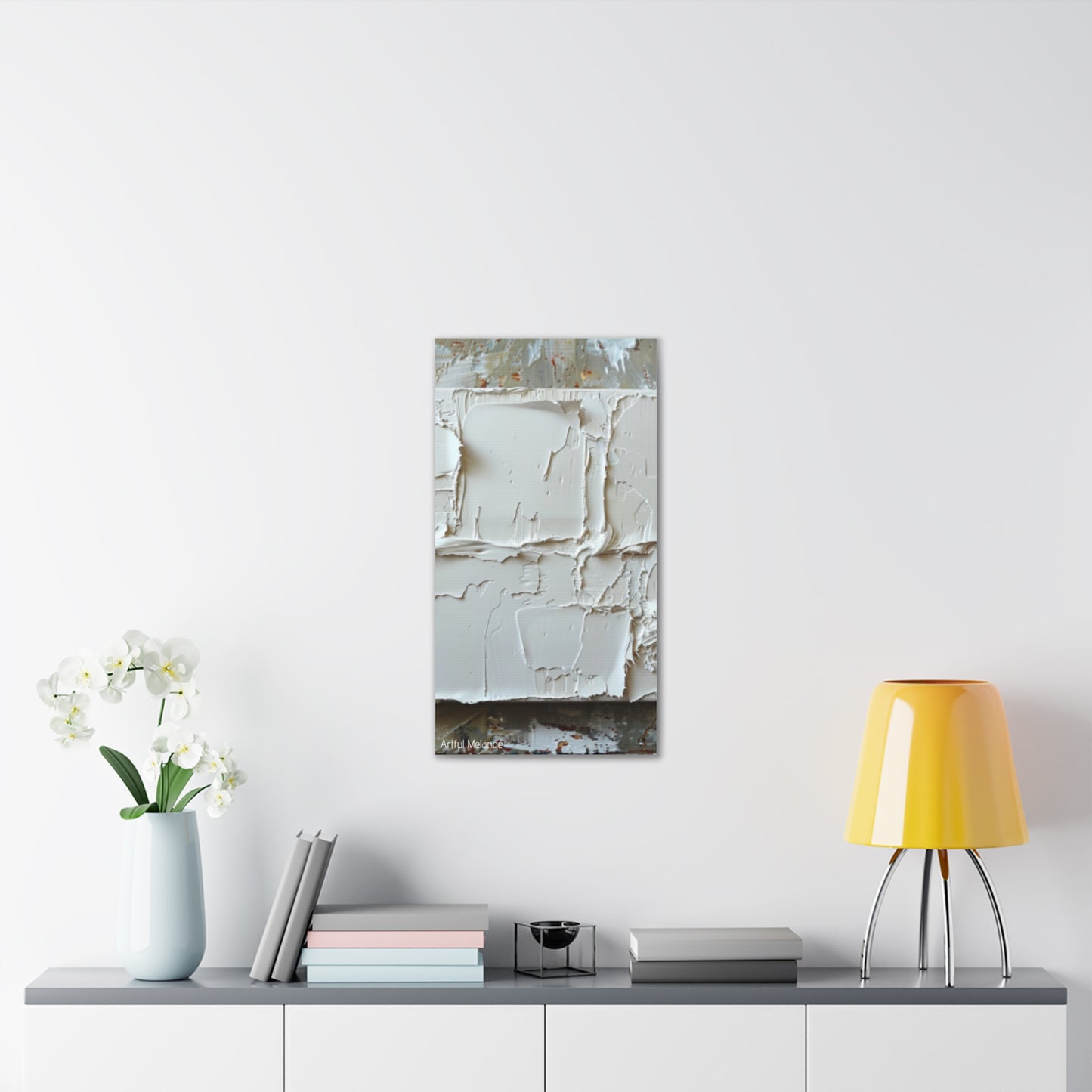 Primary Elegance: A Symphony of Sophistication Canvas Print