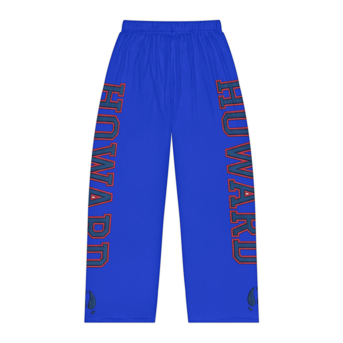 Howard-Inspired Women’s Pajama Pants | HBCU Lounge Bottoms/ Blue