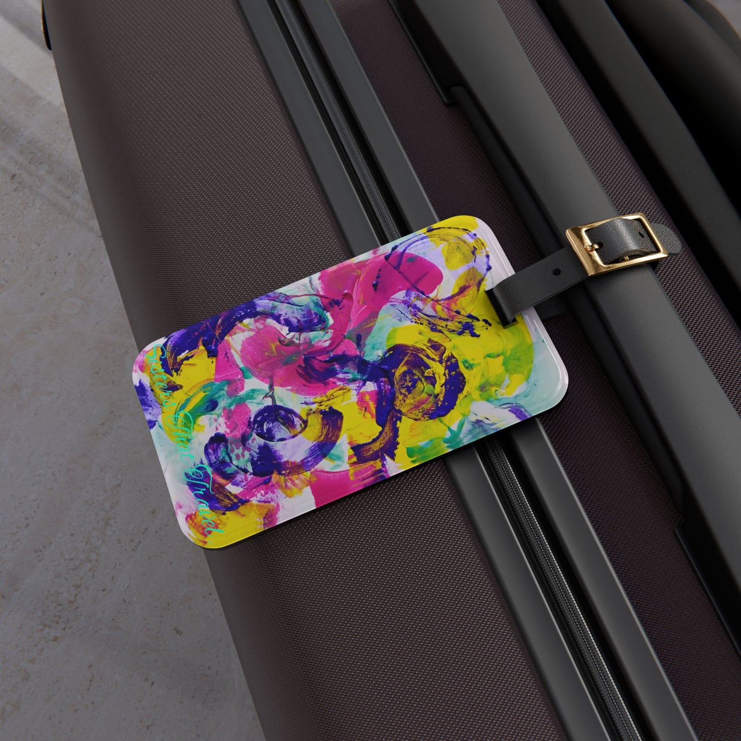 Art Voyage Sisters That Travel Luggage Tag Collection