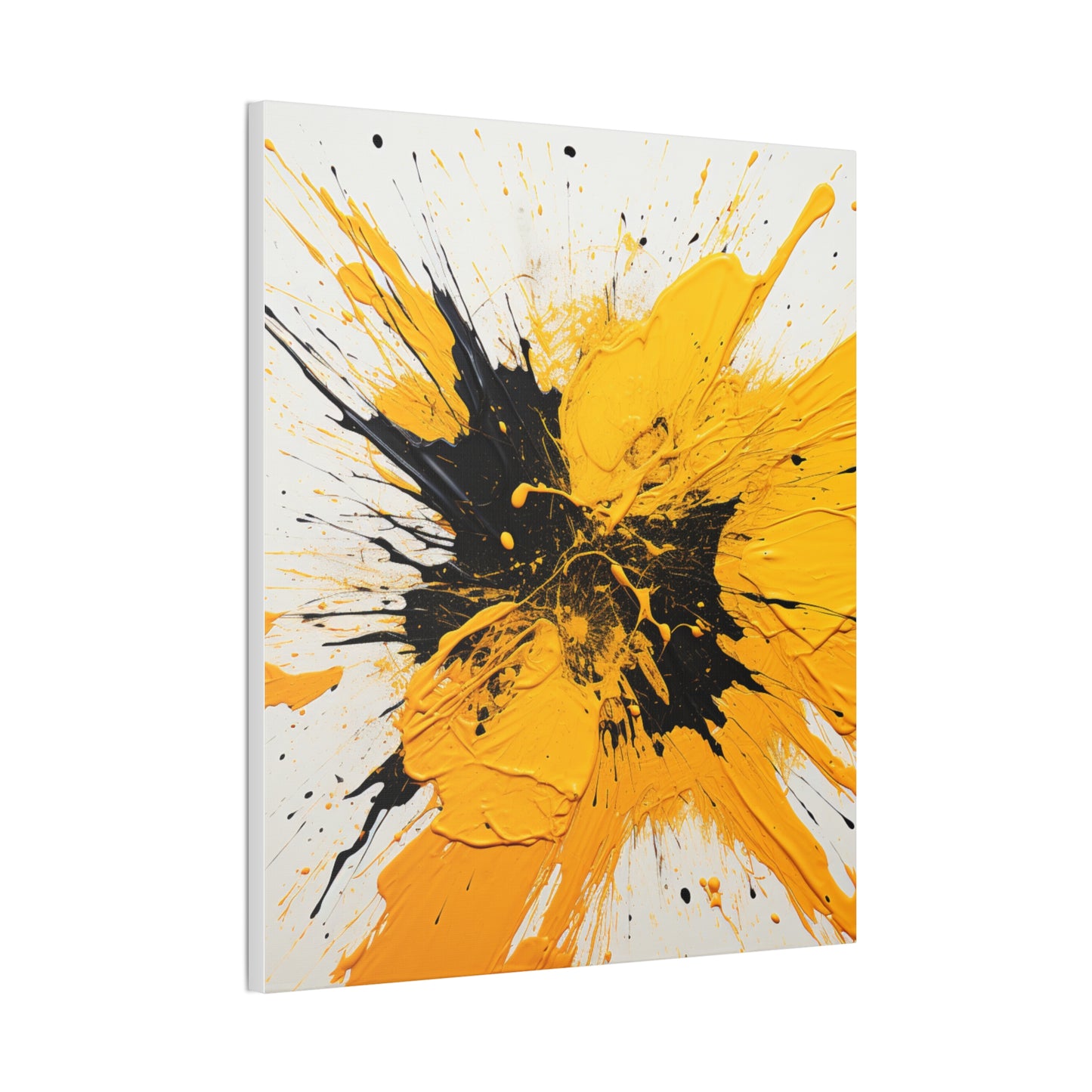 Acrylic Abstract Canvas Print - Richly Textured Artistry