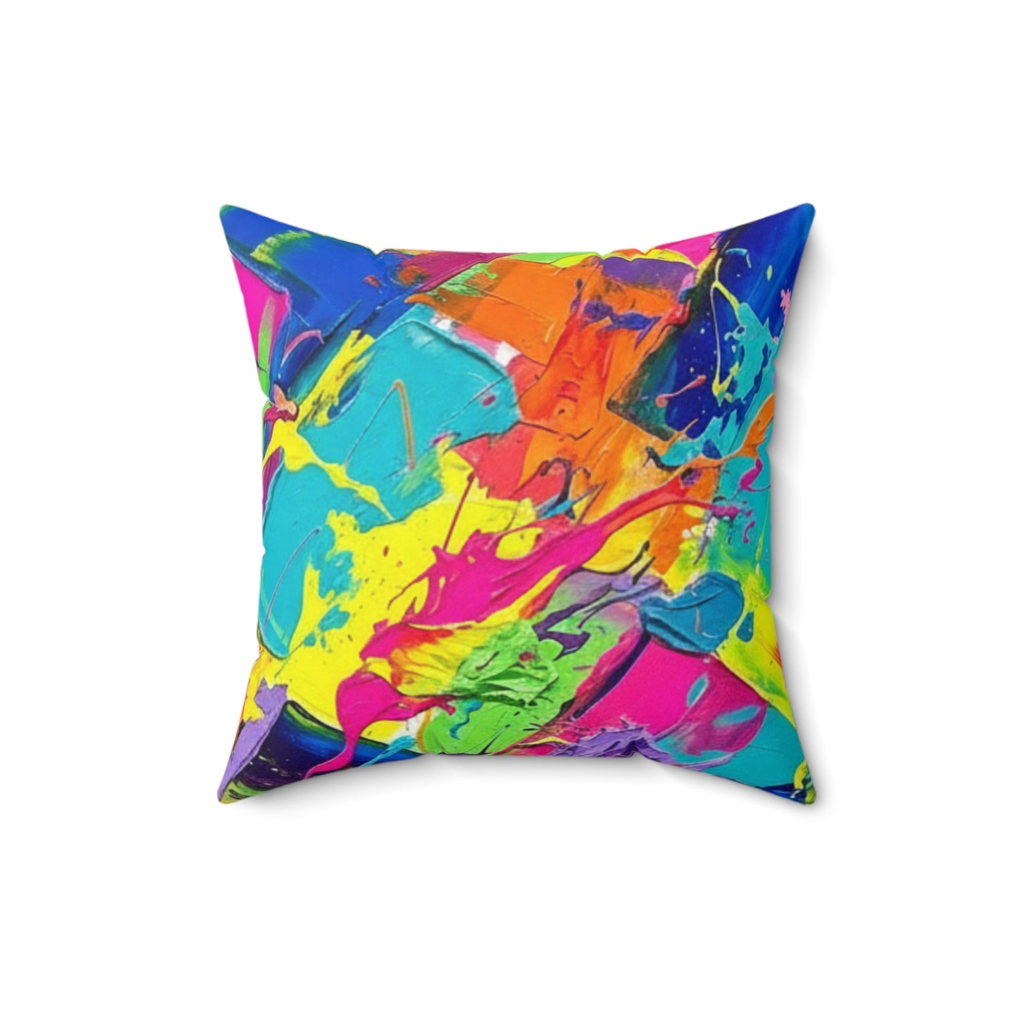 Artistic Abstractions: Abstract Acrylic Art Pillows Collection