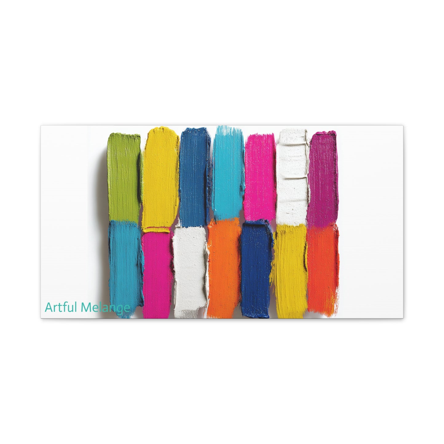 Acrylic Abstract Canvas Print - Richly Textured Artistry