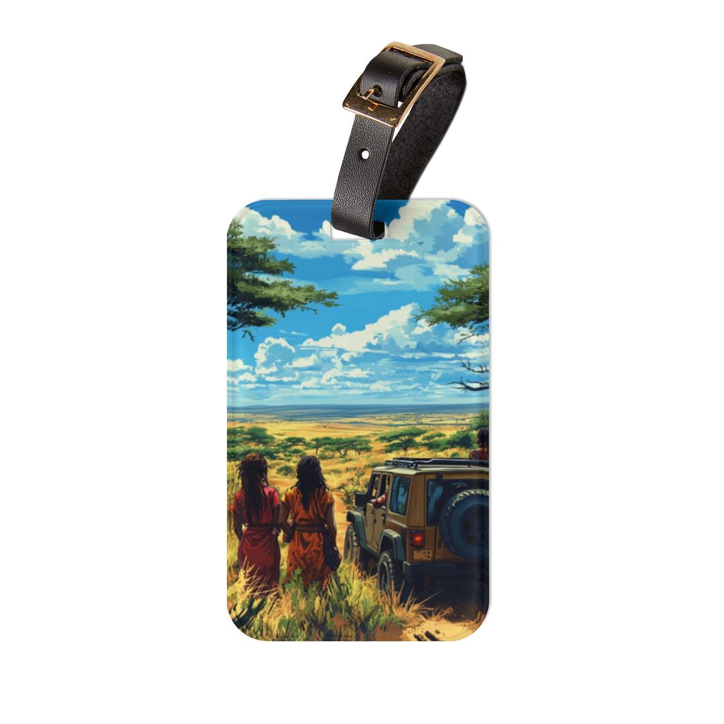 Art Voyage Sisters That Travel Luggage Tag Collection