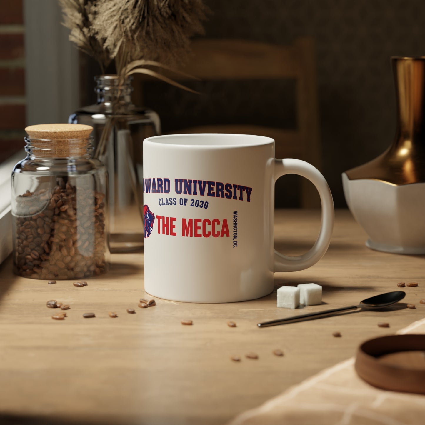 Howard University Class of 2030 Mug 3 – Welcome the Legacy,Celebrate the Future,Jumbo Mug, 20oz