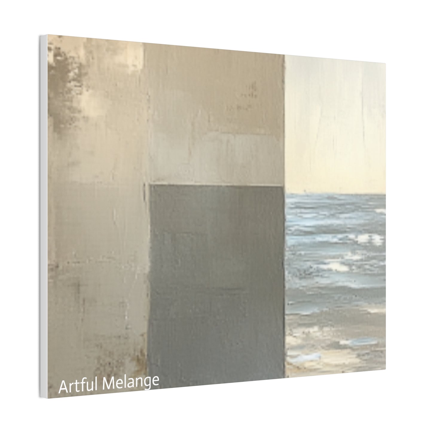 Acrylic Abstract Canvas Print - Richly Textured Artistry