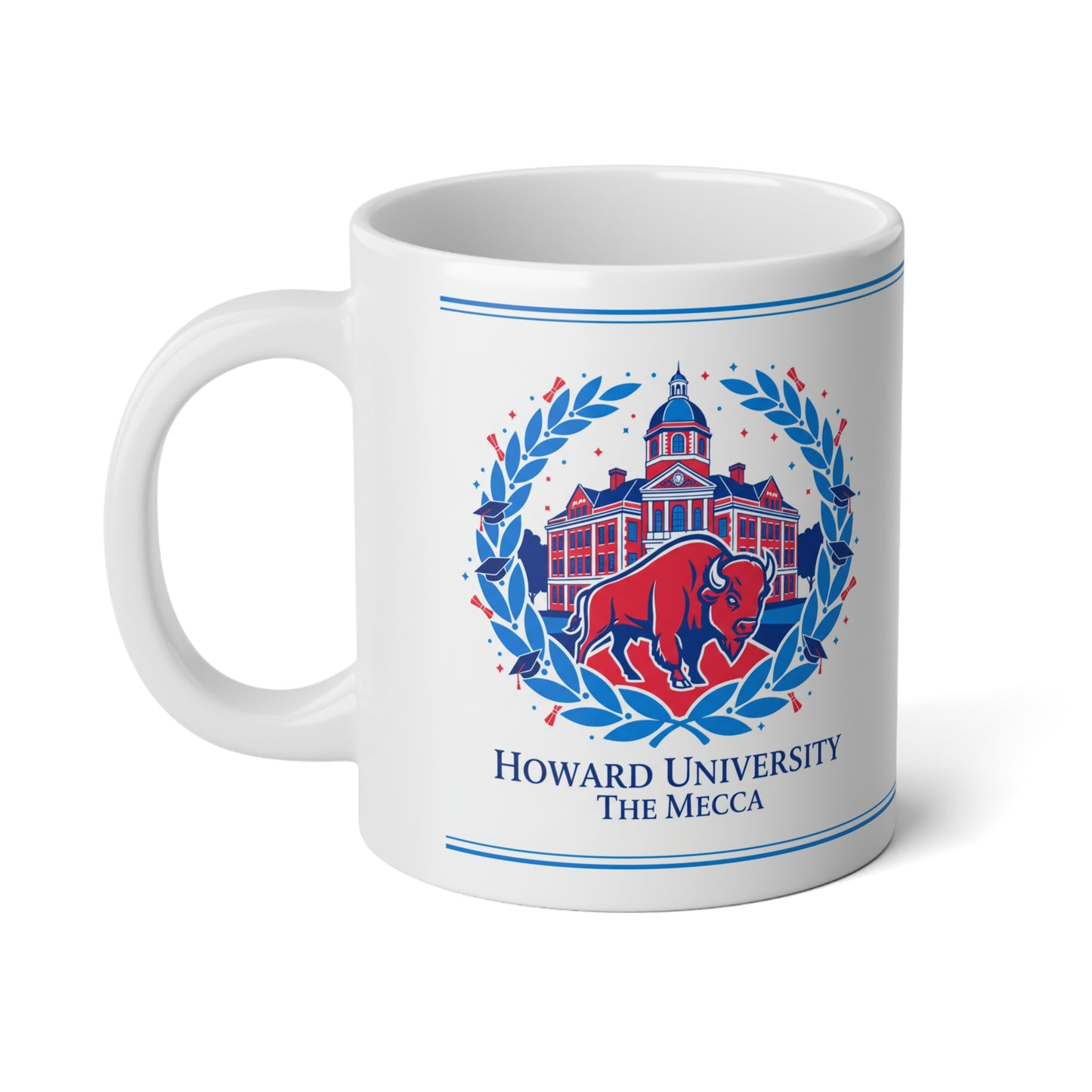 Howard Bison Heritage Mug – The Mecca Jumbo Mug 8, 20oz