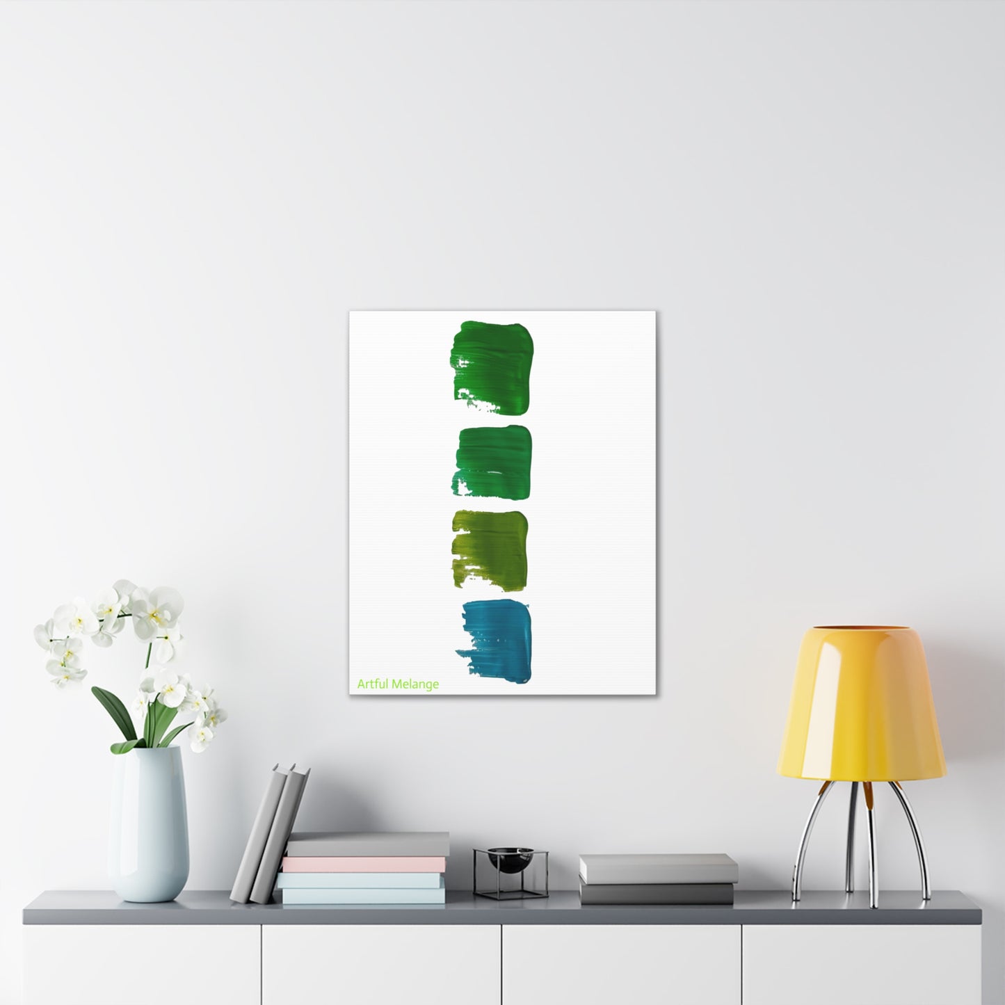 Acrylic Abstract Canvas Print - Richly Textured Artistry