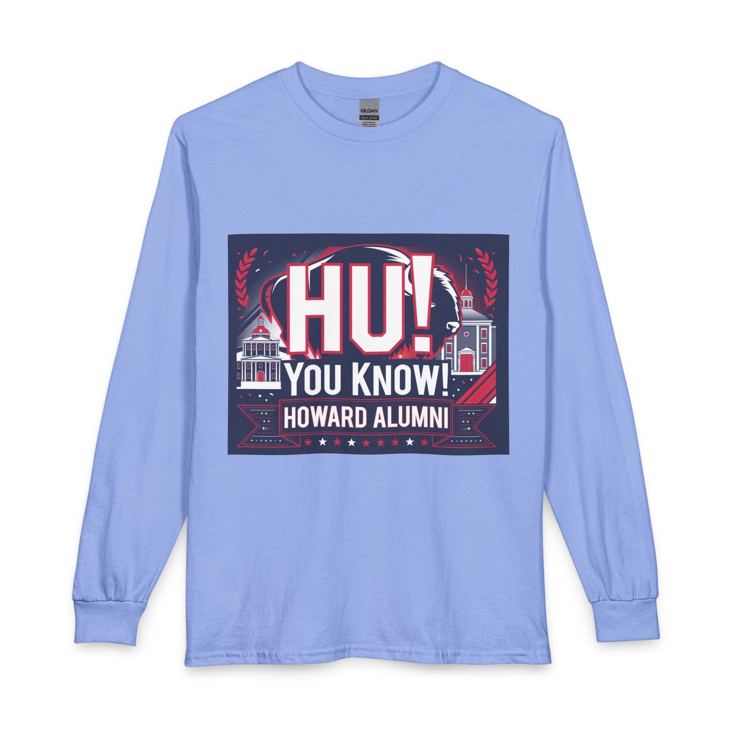 Howard University Heritage Reserve/Unisex Long Sleeve T-Shirt 3