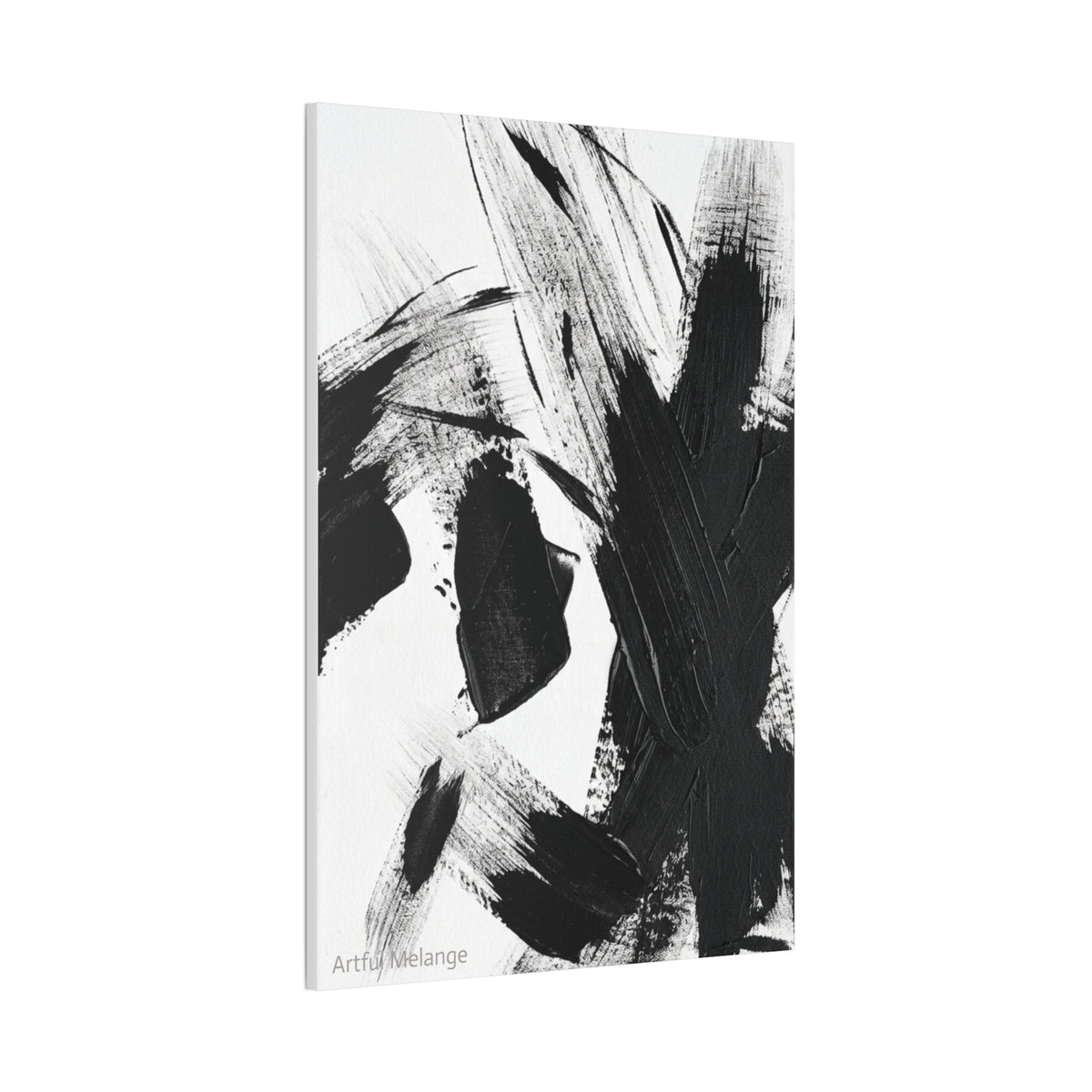 Acrylic Abstract Canvas Print - Richly Textured Artistry