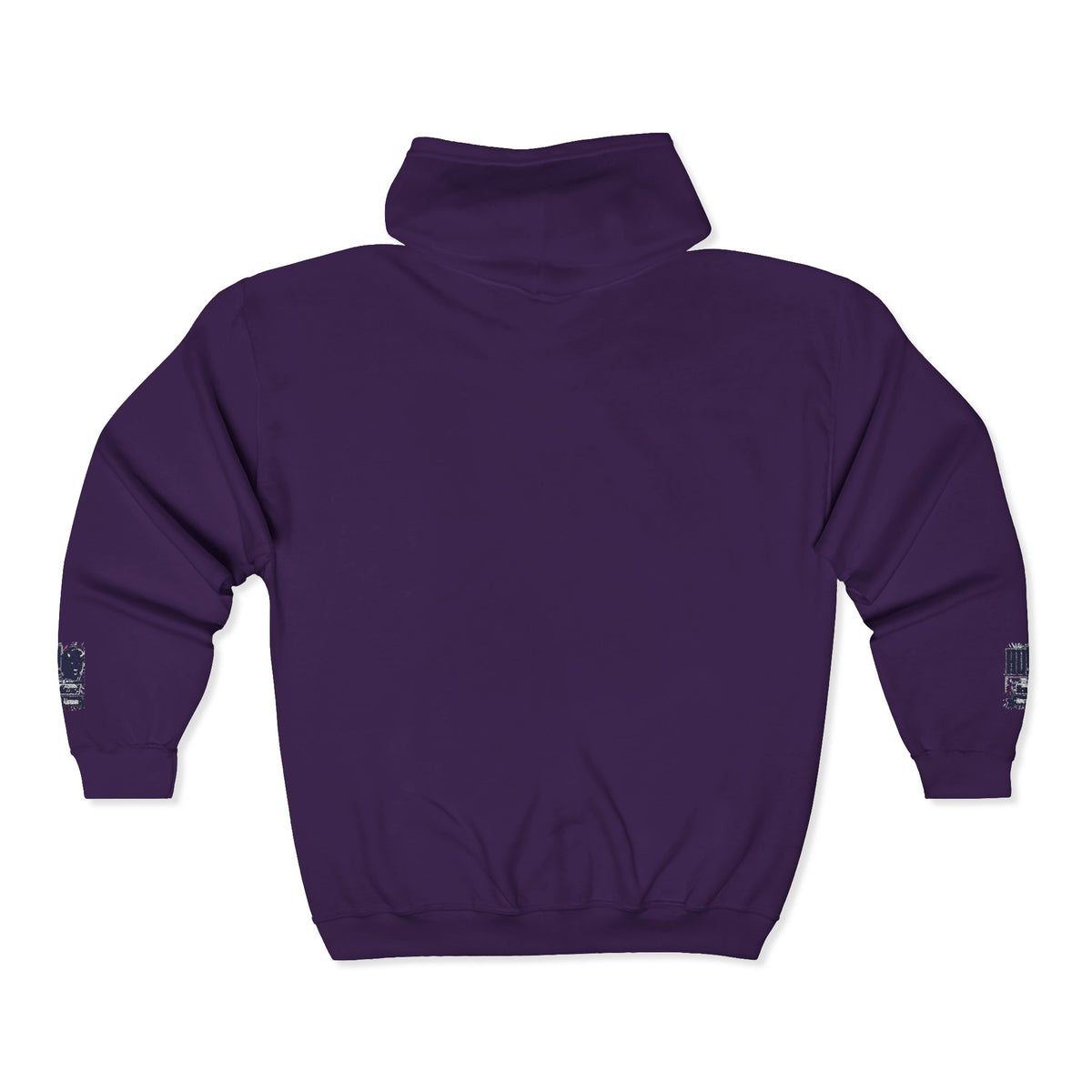Bison Heritage Embroidered Collection: Full-Zip Sweatshirt | Howard-Inspired HBCU Collegiate Jacket