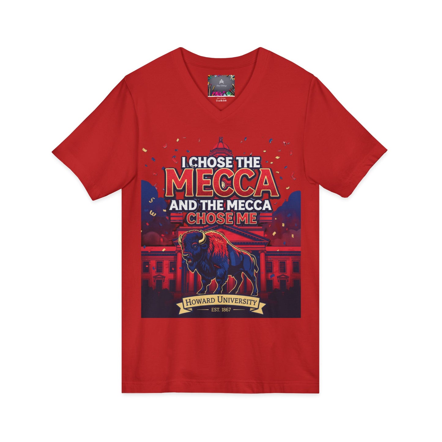 I Chose the Mecca and the Mecca Chose Me Unisex T-Shirt 5/A bold Howard-inspired statement tee for those who proudly embrace the Mecca.