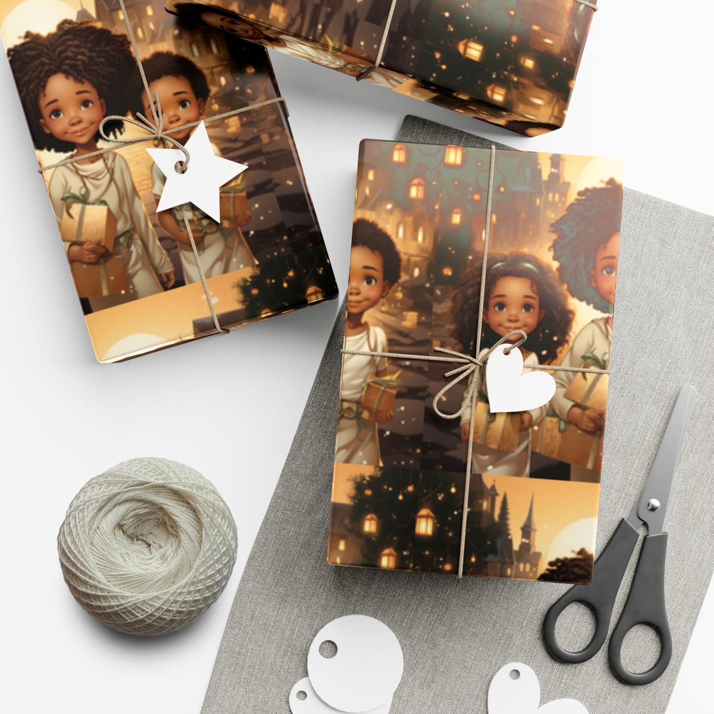 Harmony Holidays Wrapping Paper Sheet